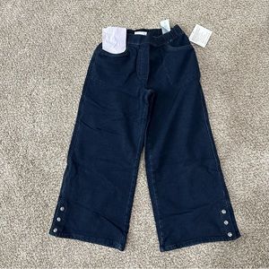 Women’s Size XXS Dream Jeannes by Quacker Factory Cropped Wide Leg Jeans